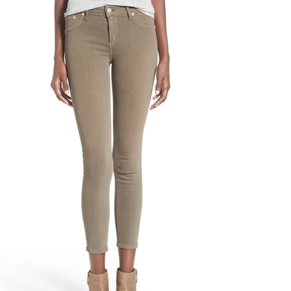 Tularosa Jeans Tularosa Crissi Skinny Ankle Jeans Green Size 26